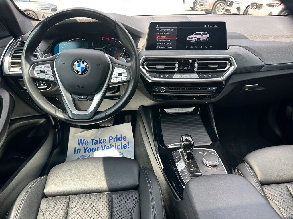 used 2024 BMW X3 car, priced at $30,886