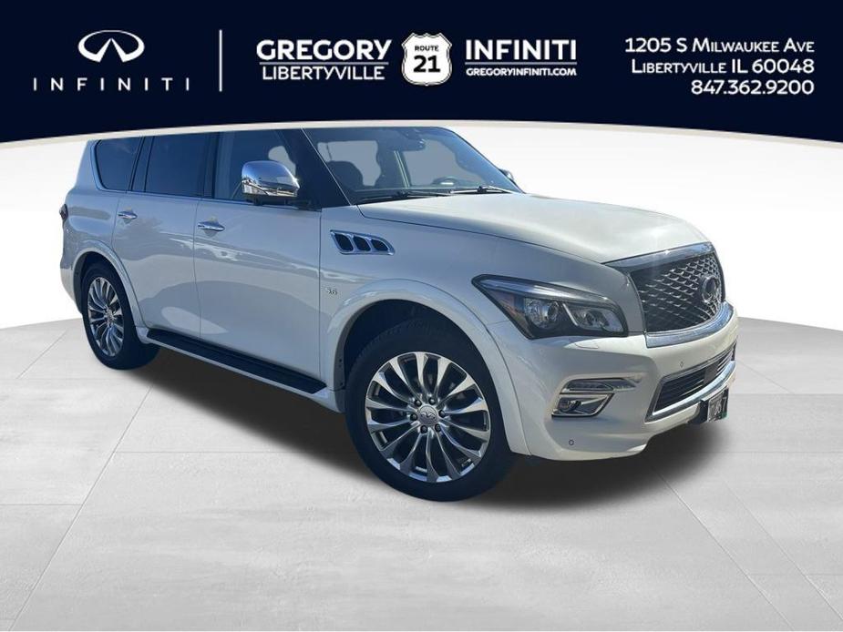 used 2017 INFINITI QX80 car, priced at $24,922