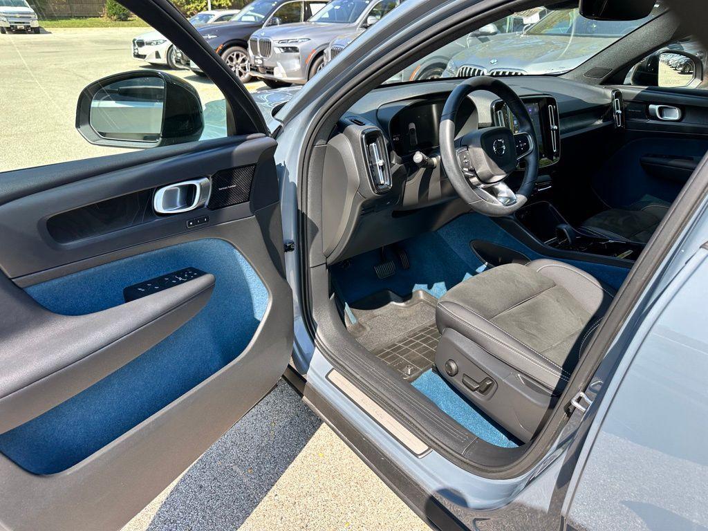 used 2023 Volvo C40 Recharge Pure Electric car, priced at $26,498