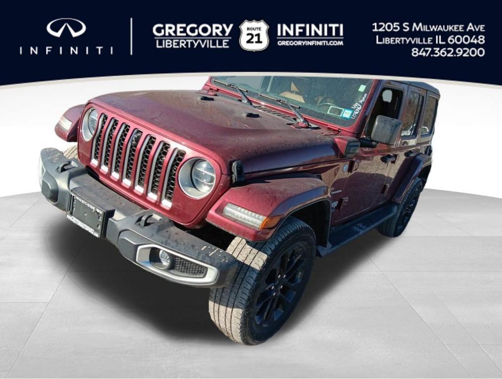 used 2021 Jeep Wrangler Unlimited 4xe car, priced at $29,386