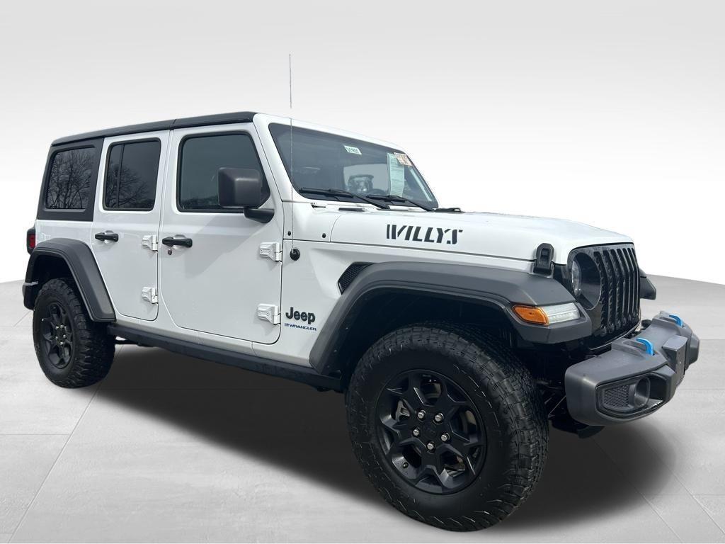 used 2023 Jeep Wrangler 4xe car, priced at $27,386