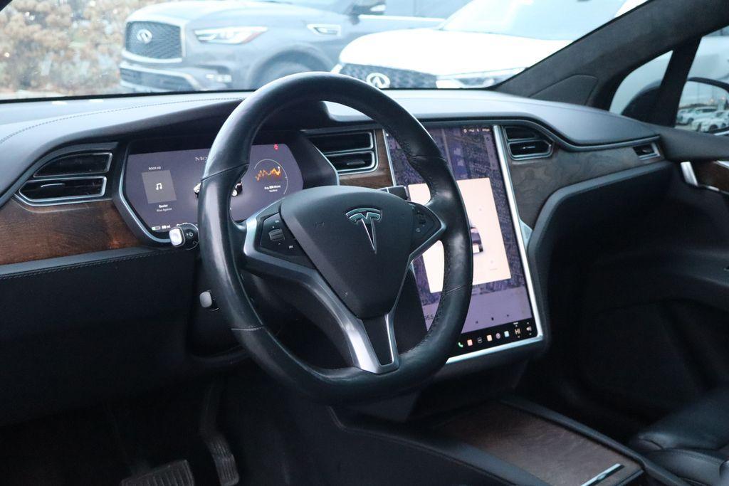 used 2017 Tesla Model X car, priced at $22,496