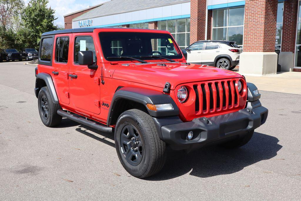 used 2022 Jeep Wrangler Unlimited car, priced at $28,000