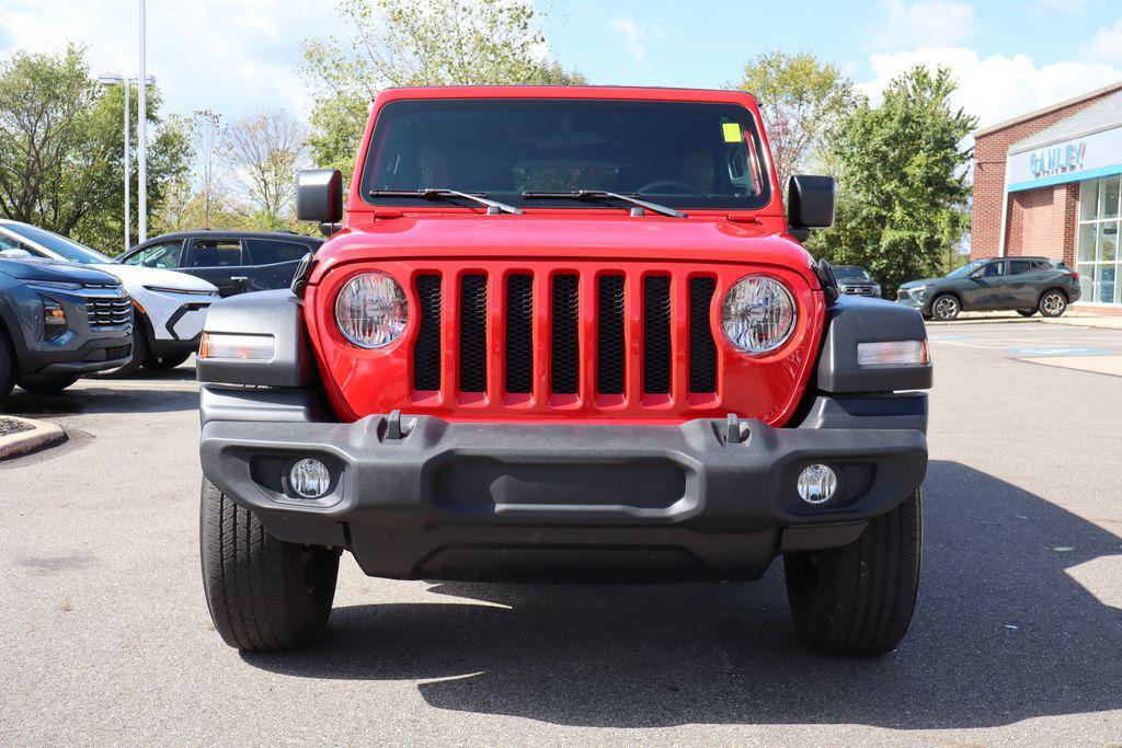 used 2022 Jeep Wrangler Unlimited car, priced at $28,000