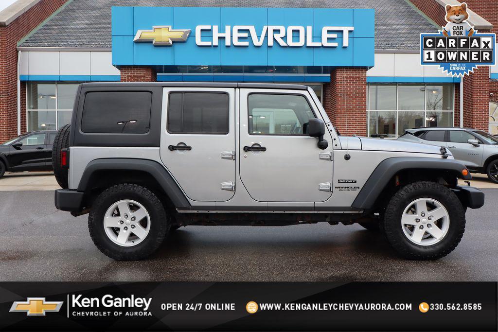 used 2016 Jeep Wrangler Unlimited car, priced at $14,000