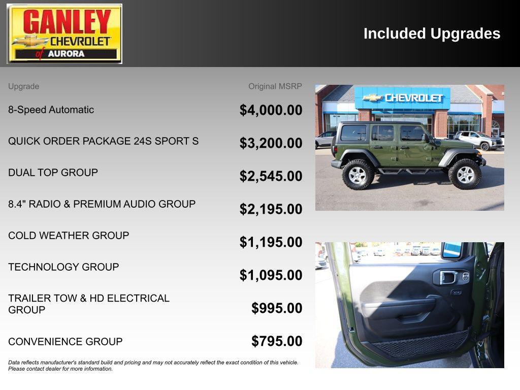 used 2022 Jeep Wrangler Unlimited car, priced at $32,000