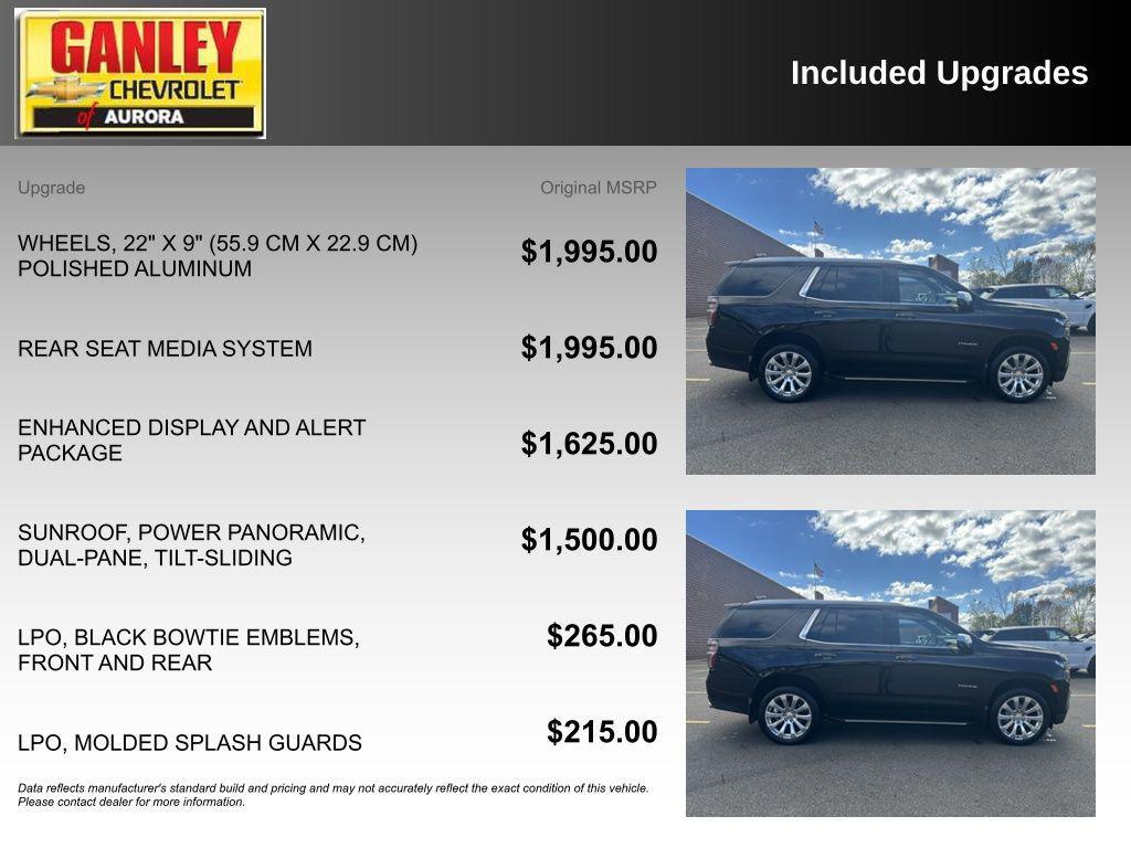 used 2023 Chevrolet Tahoe car, priced at $55,000