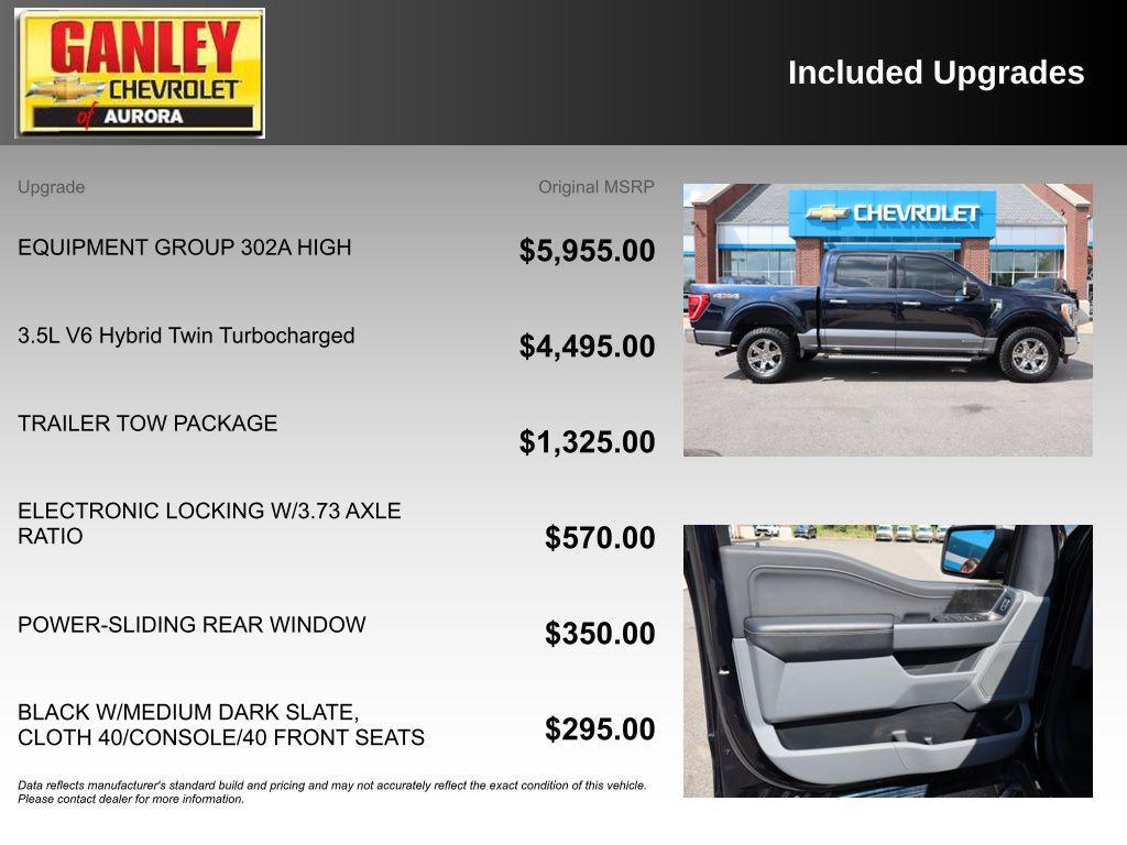 used 2022 Ford F-150 car, priced at $34,900