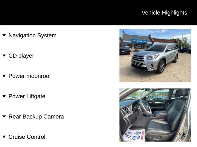 used 2019 Toyota Highlander car, priced at $28,777