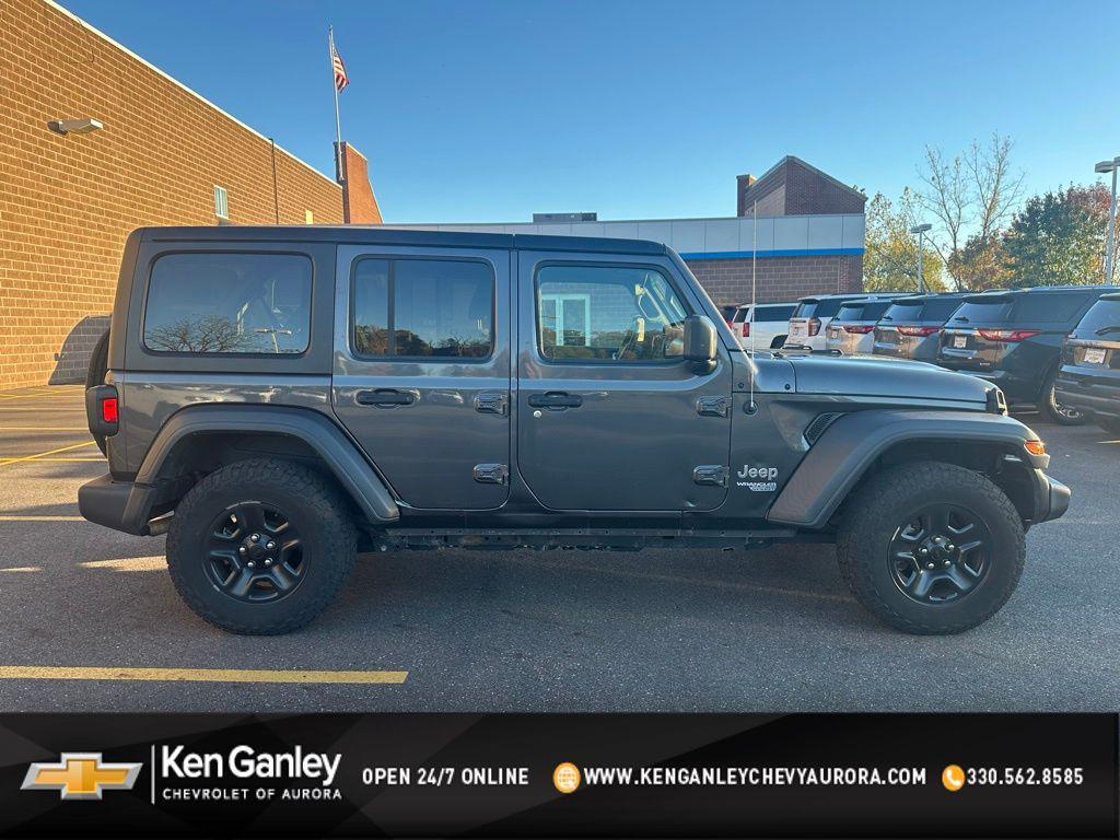 used 2020 Jeep Wrangler Unlimited car, priced at $22,500