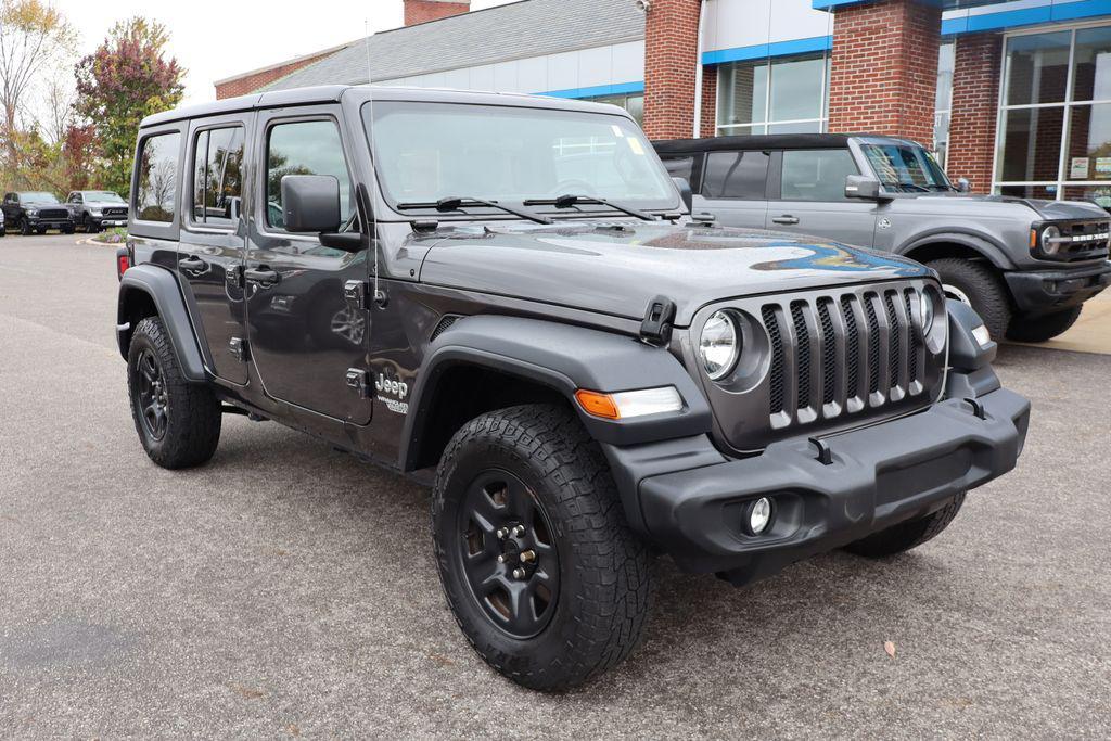 used 2020 Jeep Wrangler Unlimited car, priced at $22,500
