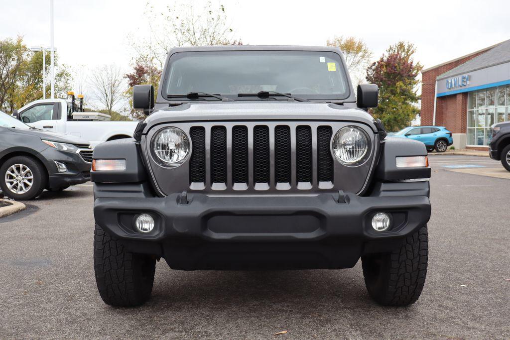 used 2020 Jeep Wrangler Unlimited car, priced at $22,500