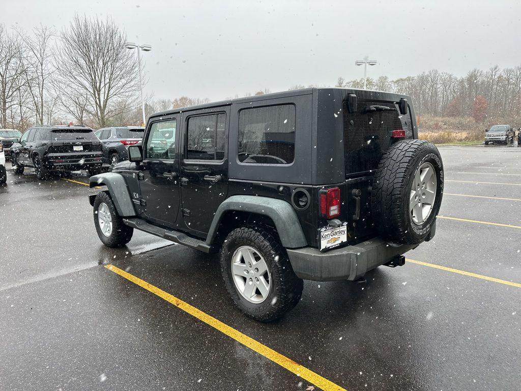 used 2009 Jeep Wrangler Unlimited car, priced at $9,900