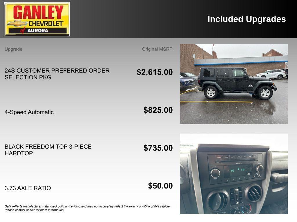 used 2009 Jeep Wrangler Unlimited car, priced at $9,900