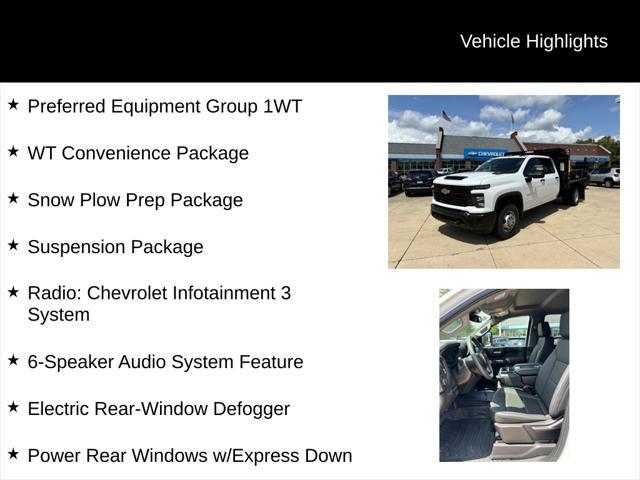 new 2024 Chevrolet Silverado 3500 car, priced at $74,061