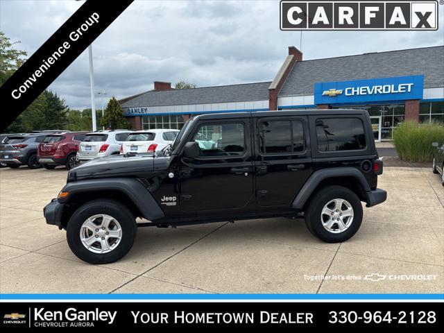 used 2020 Jeep Wrangler Unlimited car, priced at $29,872