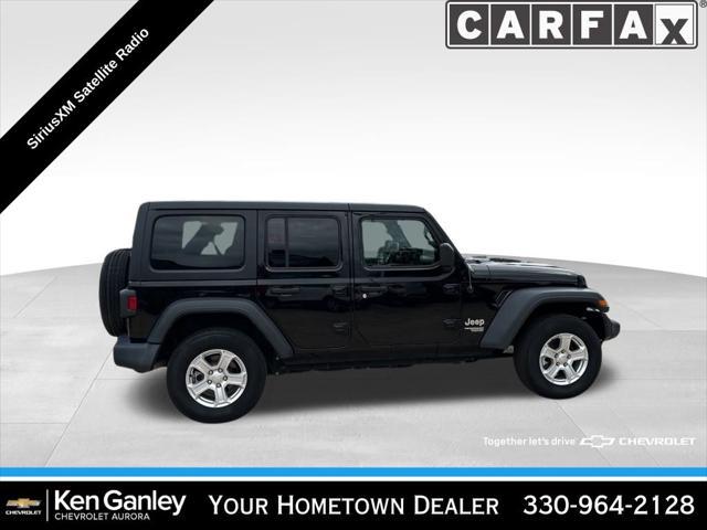 used 2020 Jeep Wrangler Unlimited car, priced at $26,971