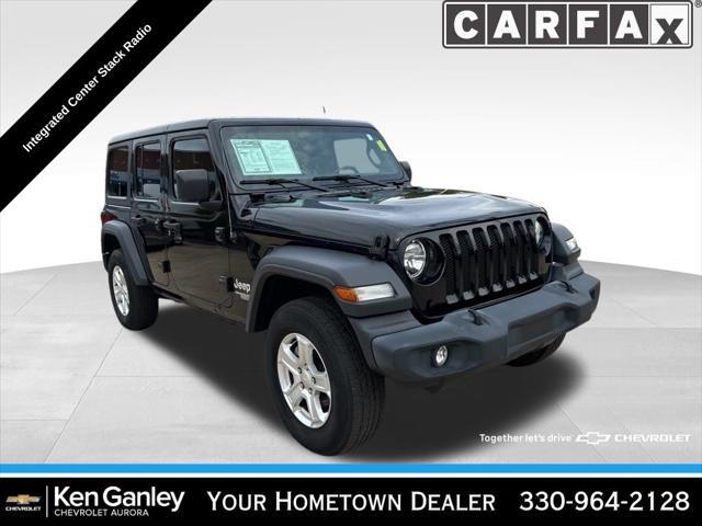 used 2020 Jeep Wrangler Unlimited car, priced at $26,971