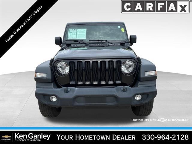 used 2020 Jeep Wrangler Unlimited car, priced at $26,971