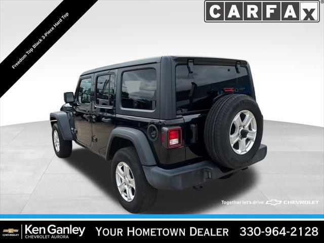 used 2020 Jeep Wrangler Unlimited car, priced at $26,971