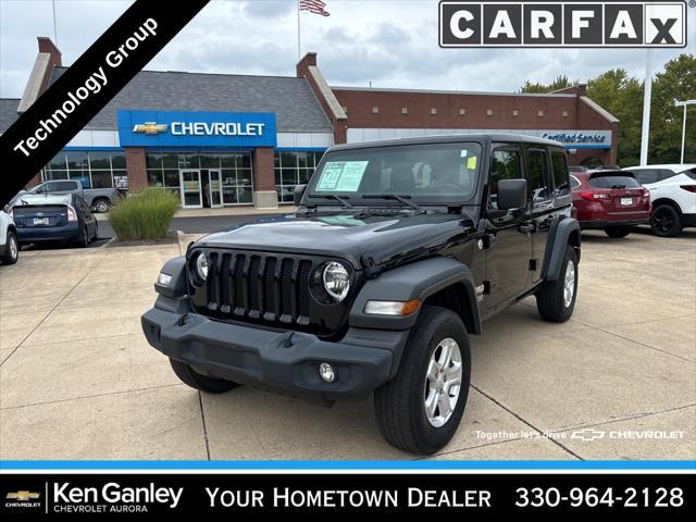 used 2020 Jeep Wrangler Unlimited car, priced at $29,872