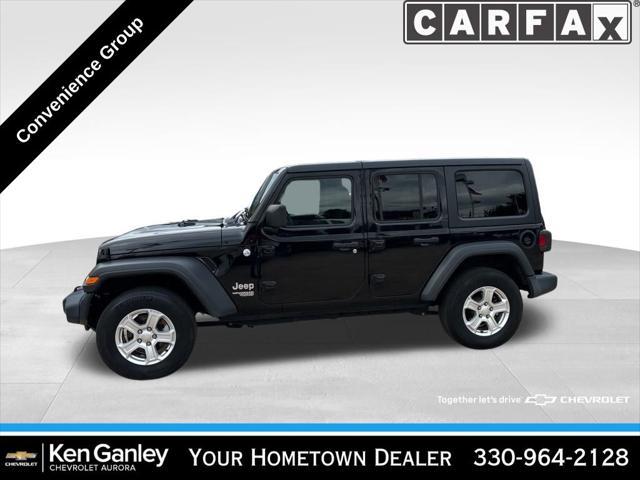 used 2020 Jeep Wrangler Unlimited car, priced at $26,971