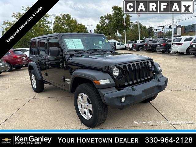 used 2020 Jeep Wrangler Unlimited car, priced at $29,872