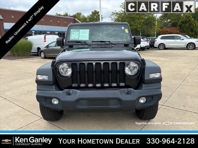 used 2020 Jeep Wrangler Unlimited car, priced at $29,872