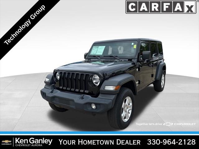 used 2020 Jeep Wrangler Unlimited car, priced at $26,971