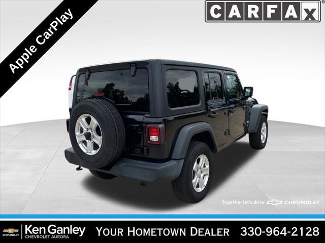 used 2020 Jeep Wrangler Unlimited car, priced at $26,971