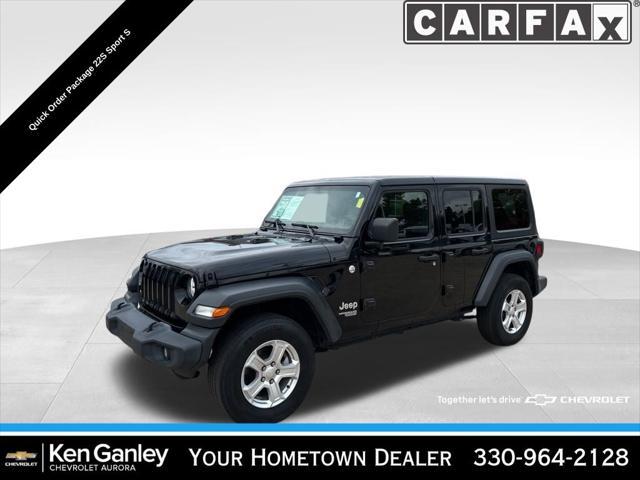 used 2020 Jeep Wrangler Unlimited car, priced at $26,971