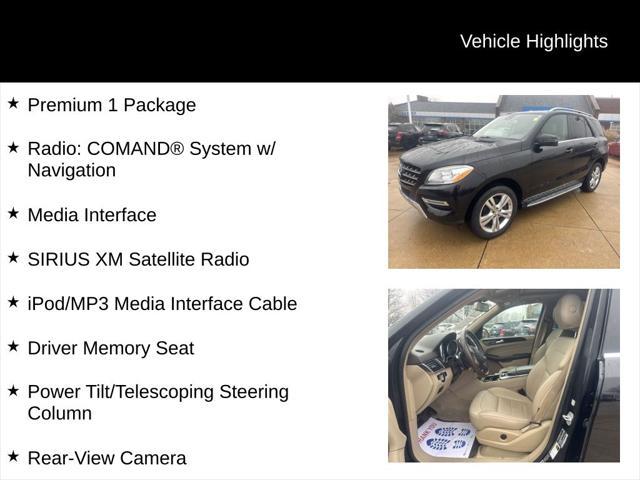 used 2015 Mercedes-Benz M-Class car, priced at $15,471