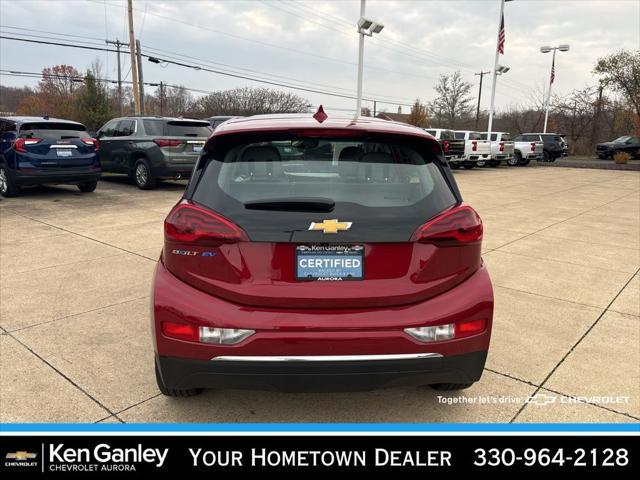 used 2021 Chevrolet Bolt EV car, priced at $16,471