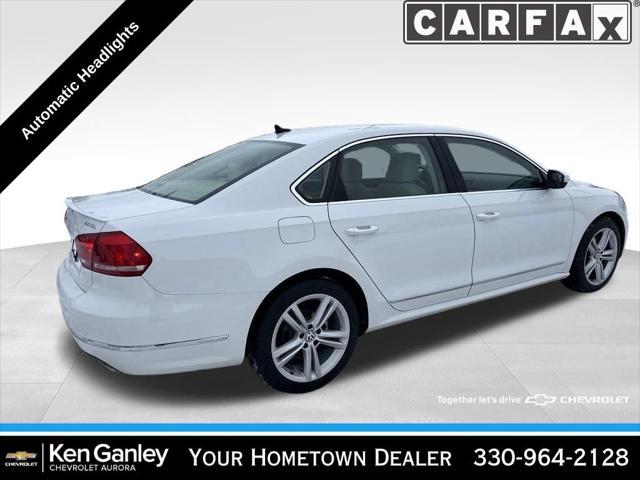 used 2013 Volkswagen Passat car, priced at $8,892