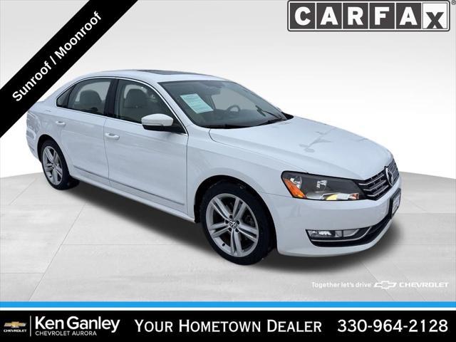 used 2013 Volkswagen Passat car, priced at $8,892