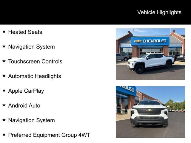 new 2024 Chevrolet Silverado EV car, priced at $72,400