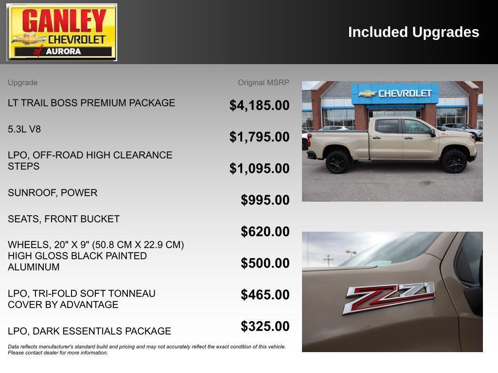 used 2022 Chevrolet Silverado 1500 car, priced at $43,500