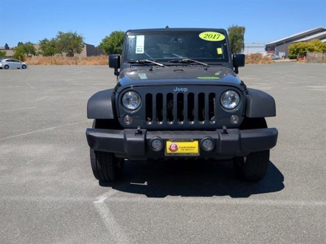 used 2017 Jeep Wrangler Unlimited car, priced at $21,222