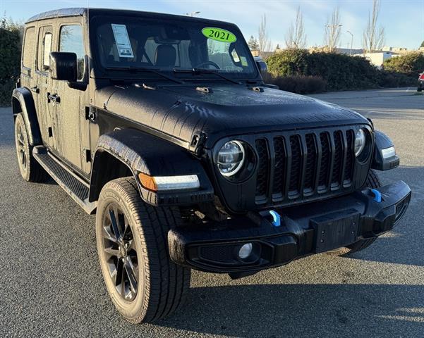 used 2021 Jeep Wrangler Unlimited 4xe car, priced at $29,995