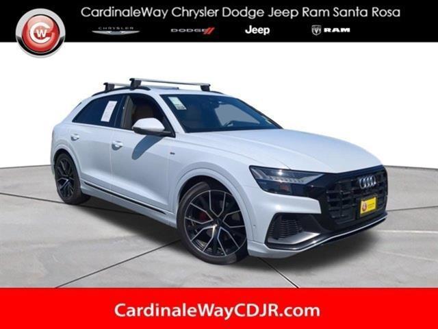 used 2021 Audi Q8 car, priced at $48,111