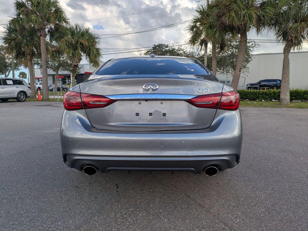 used 2022 INFINITI Q50 car, priced at $27,852
