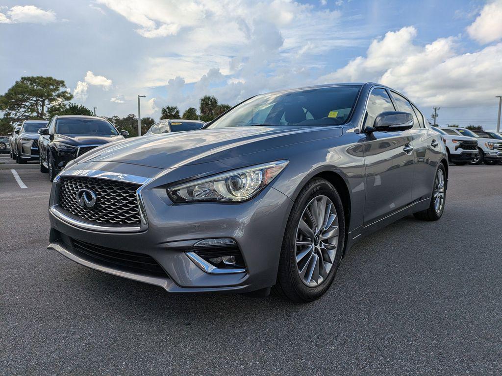 used 2022 INFINITI Q50 car, priced at $27,852