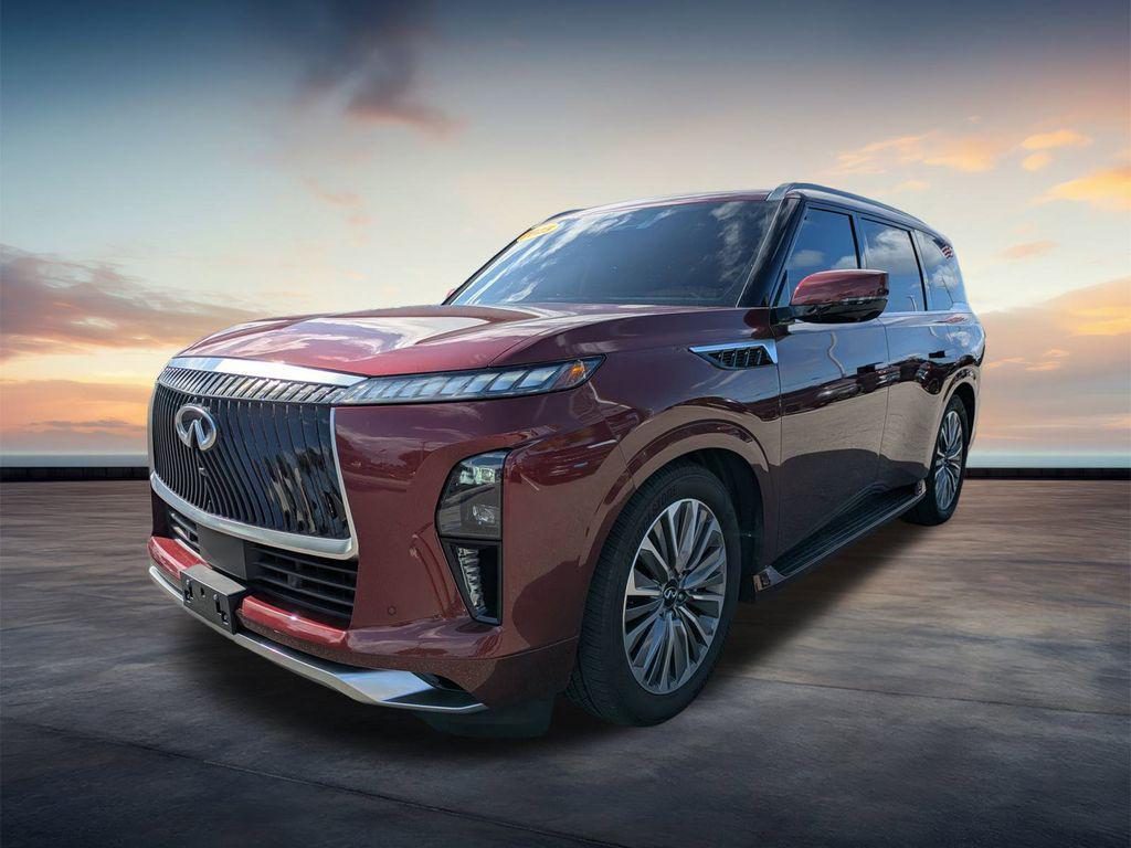 used 2025 INFINITI QX80 car, priced at $75,407