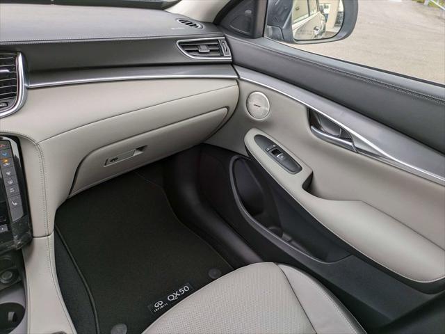 new 2025 INFINITI QX50 car, priced at $47,673