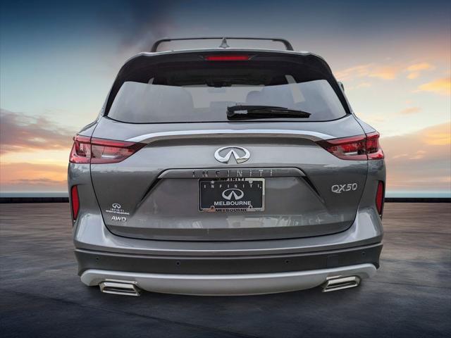 new 2025 INFINITI QX50 car, priced at $47,673