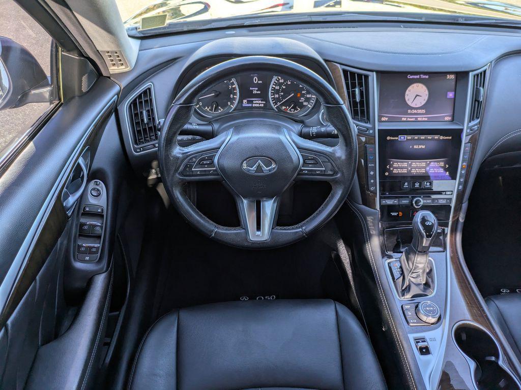 used 2018 INFINITI Q50 car, priced at $17,486