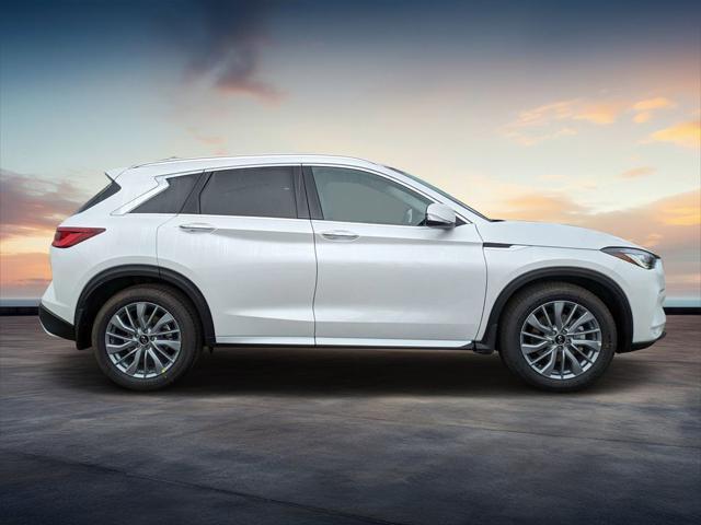 new 2025 INFINITI QX50 car, priced at $47,318