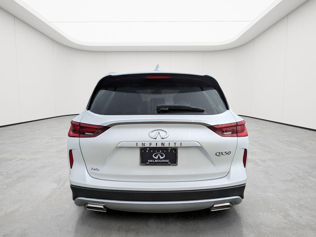 new 2025 INFINITI QX50 car, priced at $37,328