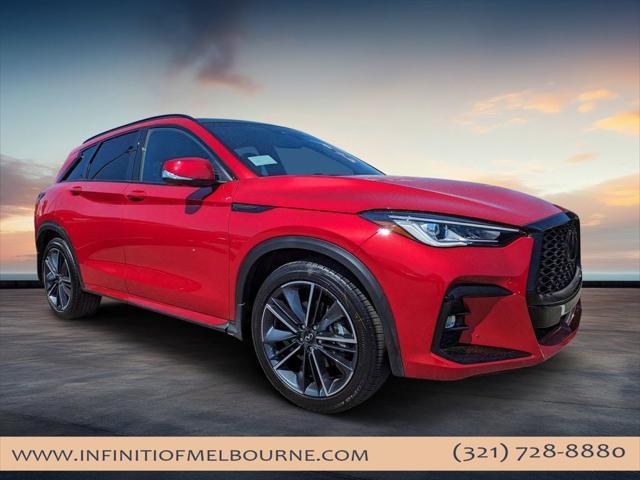 new 2025 INFINITI QX50 car, priced at $52,022