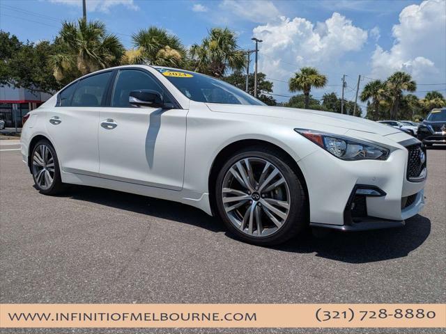 used 2024 INFINITI Q50 car, priced at $39,895